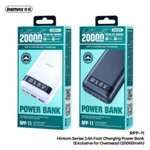 Remax RPP-11 20000mAh Real Fast Charging Power Bank – Original & Durable